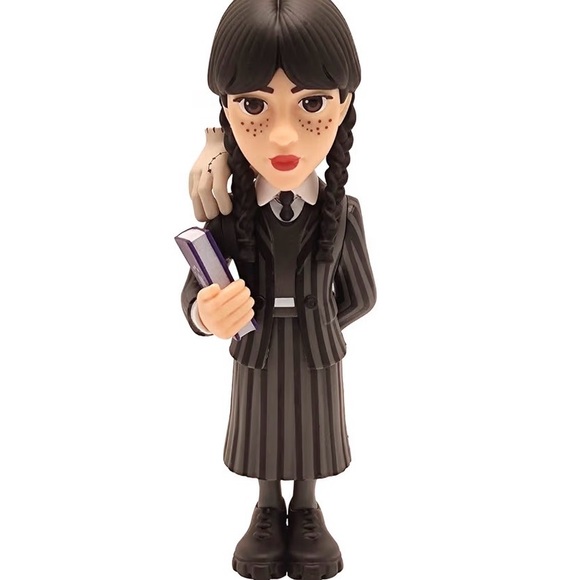 Minix Wednesday Addams with Thing Collectible Figurines TV Series #123 NIP - Picture 2 of 4
